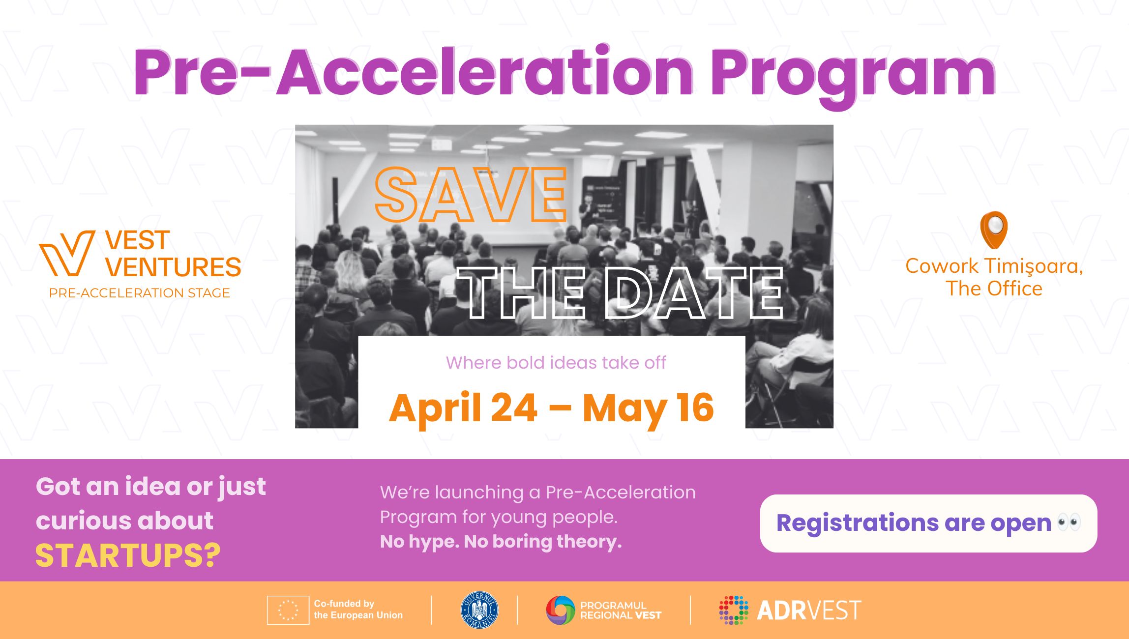 Pre-Accelerator Vest Ventures Timişoara